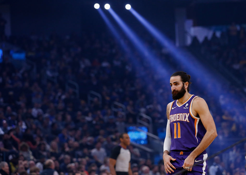 Ricky Rubio of the Phoenix Suns