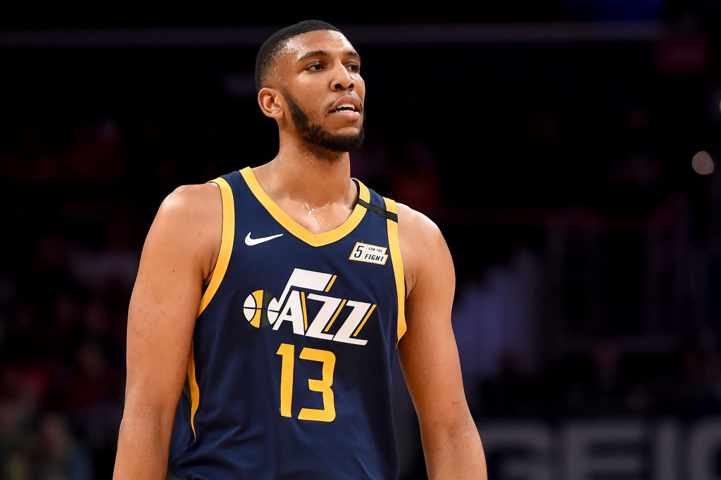 Tony Bradley of the Utah Jazz
