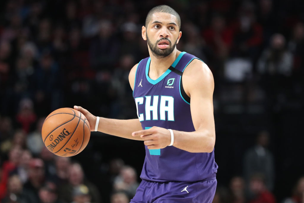 Nicolas Batum of the Charlotte Hornets
