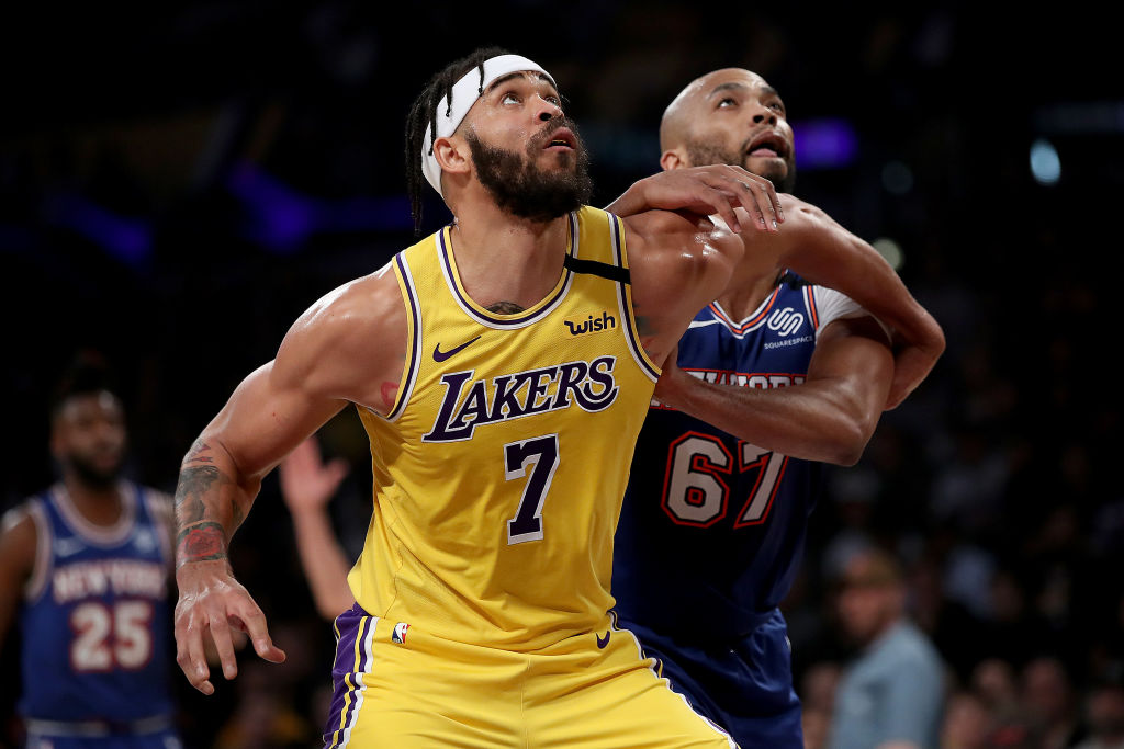 JaVale McGee of the Los Angeles Lakers