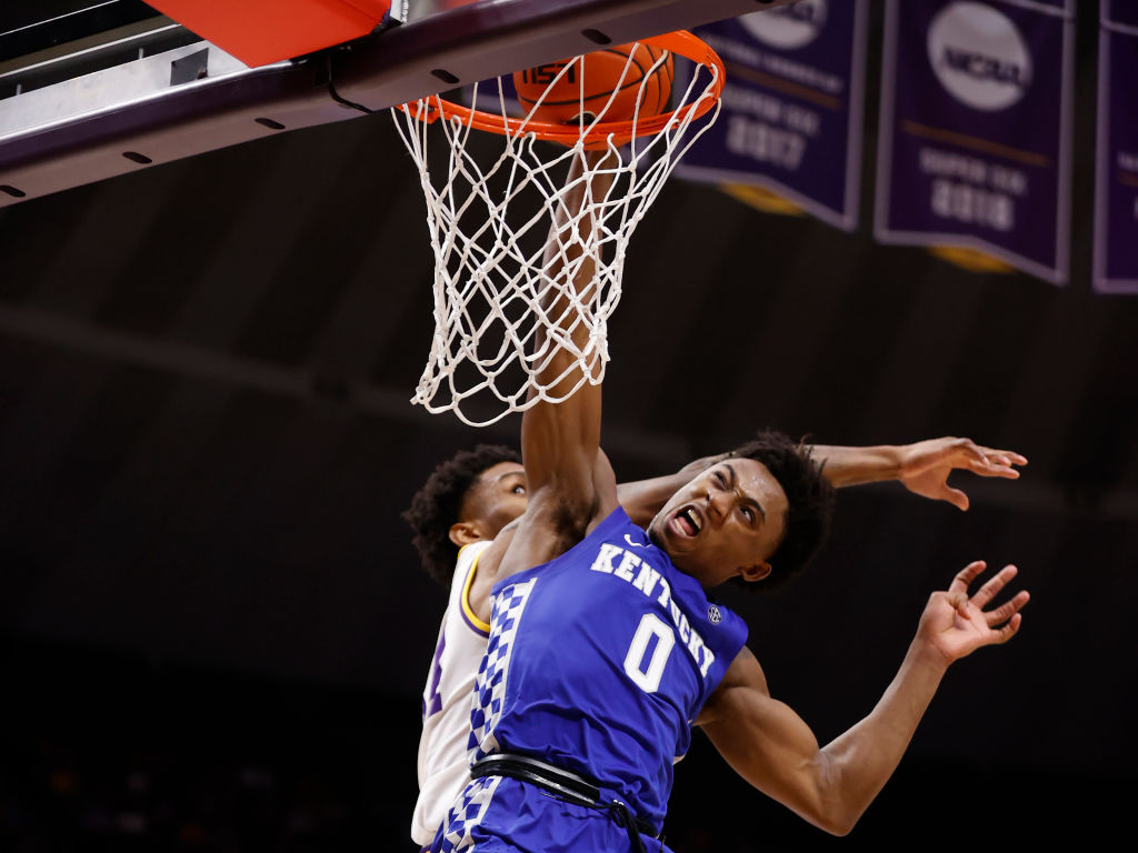Ashton Hagans of the Kentucky Wildcats