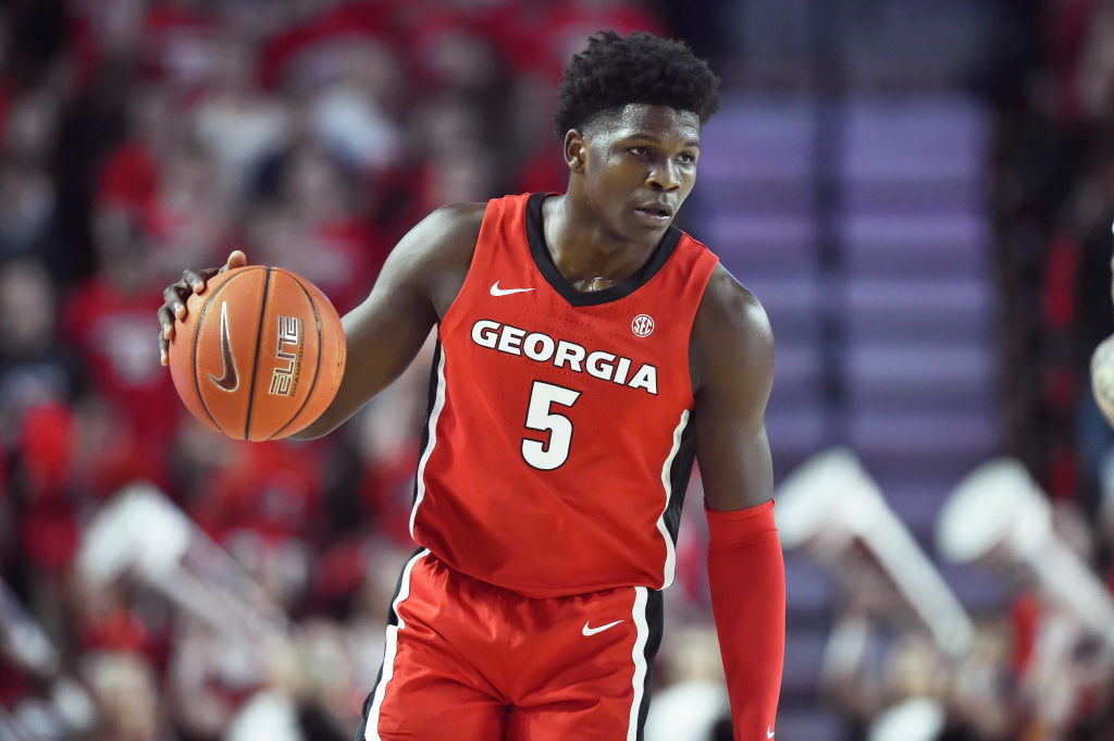 Anthony Edwards of the Georgia Bulldogs