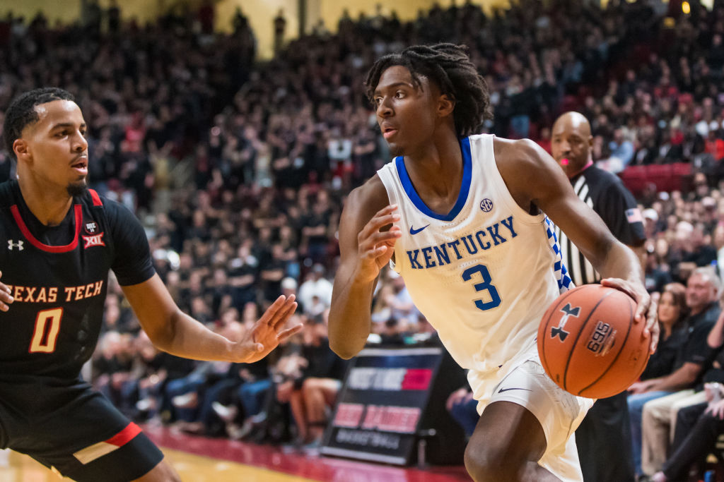 Tyrese Maxey of the Kentucky Wildcats