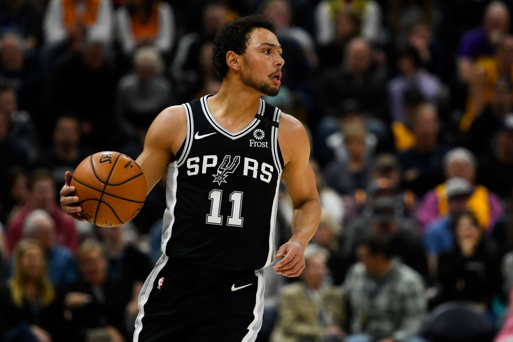 Bryn Forbes of the San Antonio Spurs