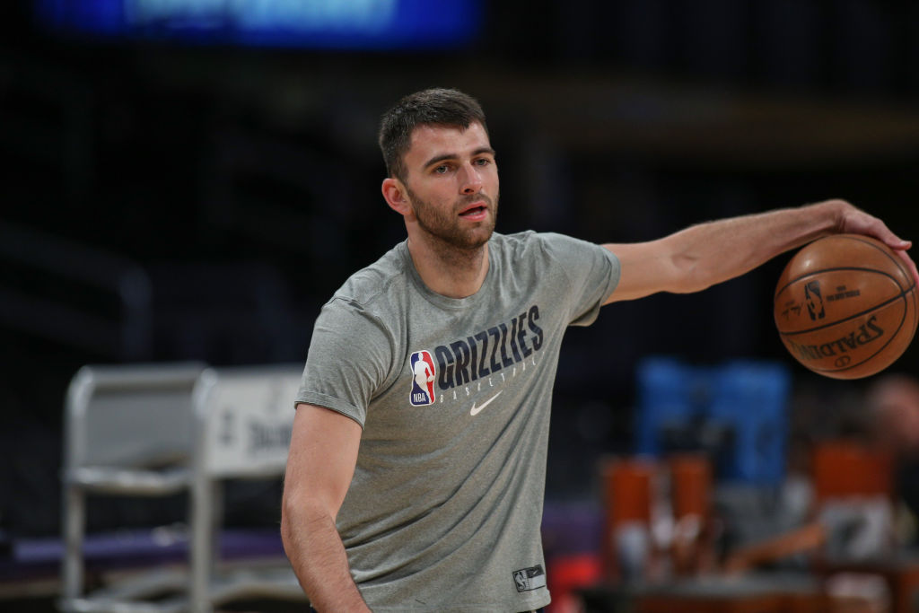 John Konchar of the Memphis Grizzlies