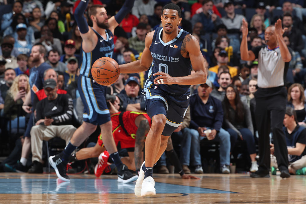 De'Anthony Melton of the Memphis Grizzlies