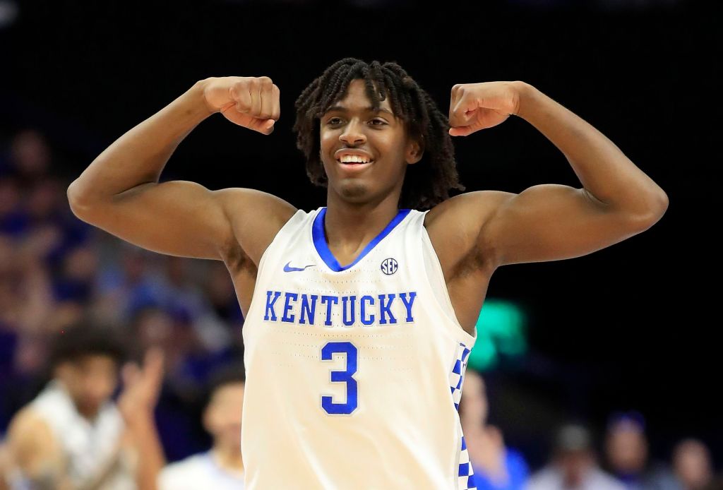 Tyrese Maxey of the Kentucky Wildcats