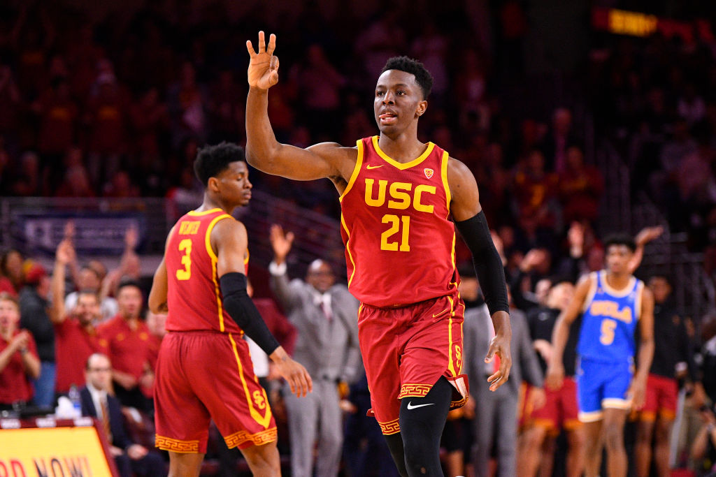 Onyeka Okongwu of the USC Trojans
