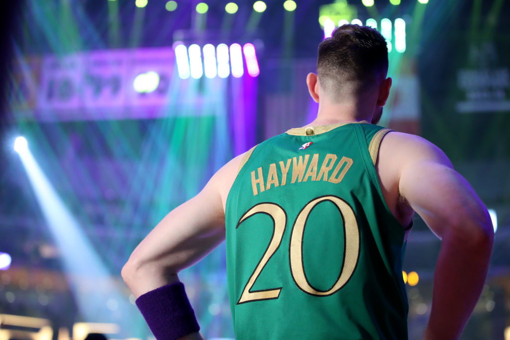 Gordon Hayward of the Boston Celtics
