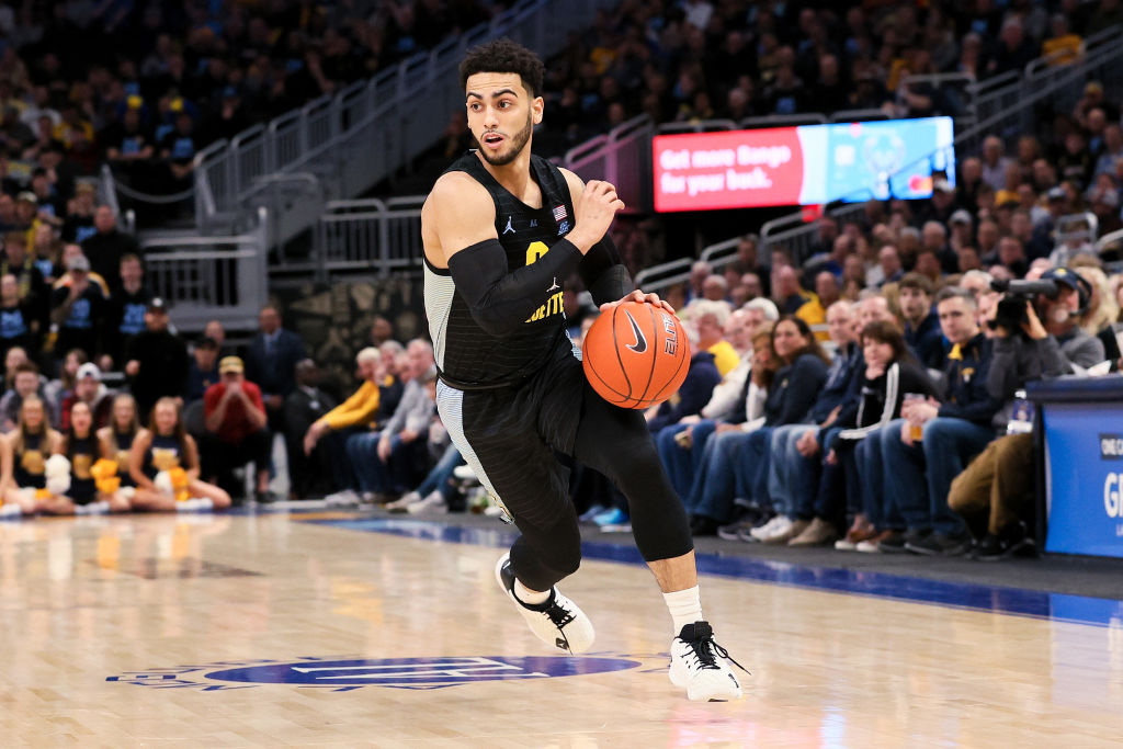 Markus Howard of the Marquette Golden Eagles