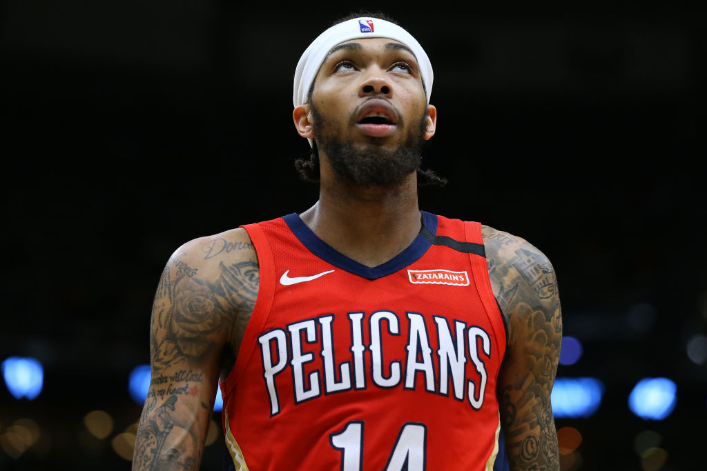 Brandon Ingram of the New Orleans Pelicans