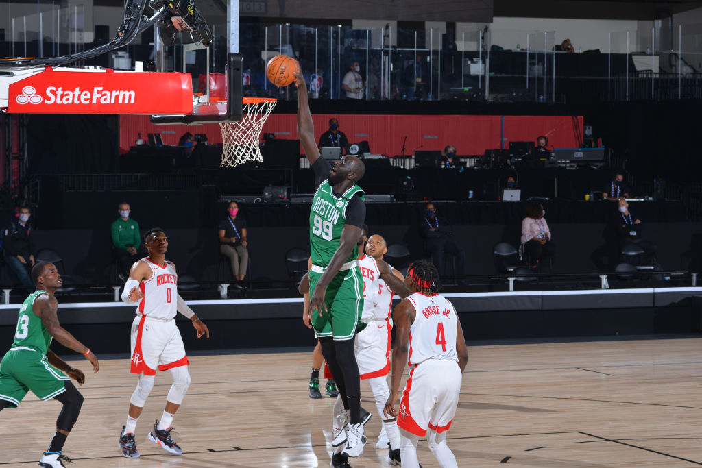Tacko Fall of the Boston Celtics