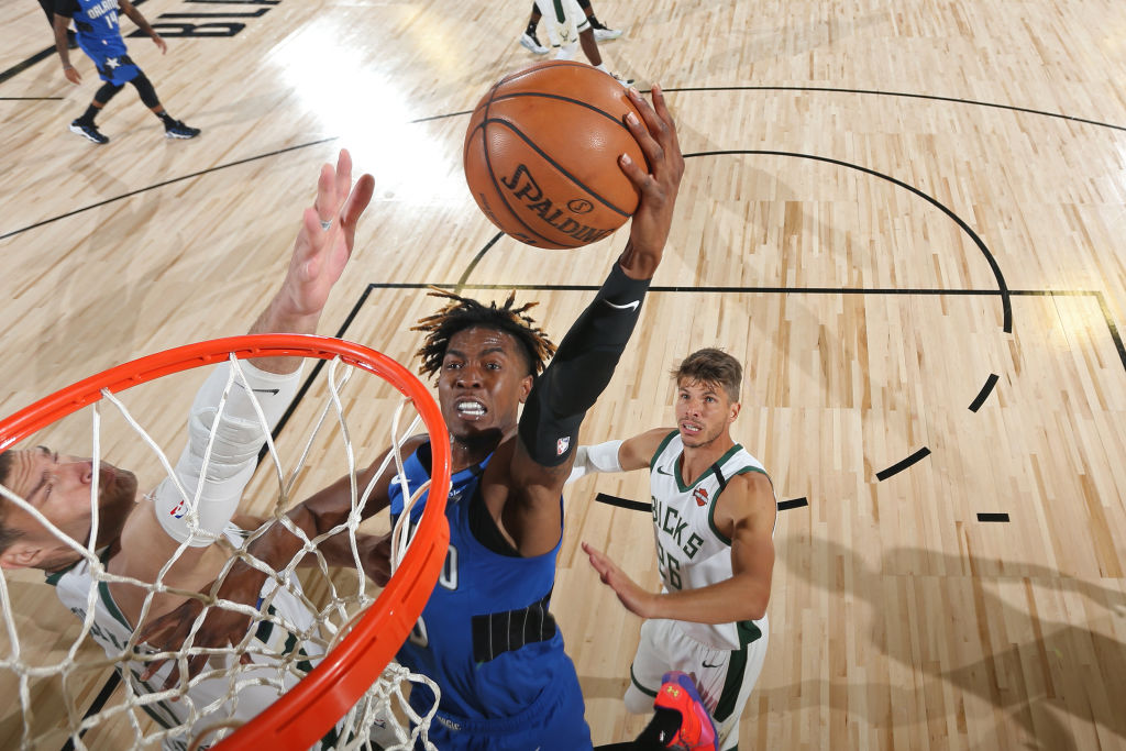 Wesley Iwundu of the Orlando Magic
