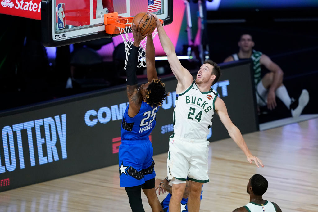 Pat Connaughton of the Milwaukee Bucks