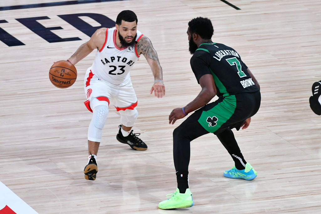 Fred VanVleet of the Toronto Raptors