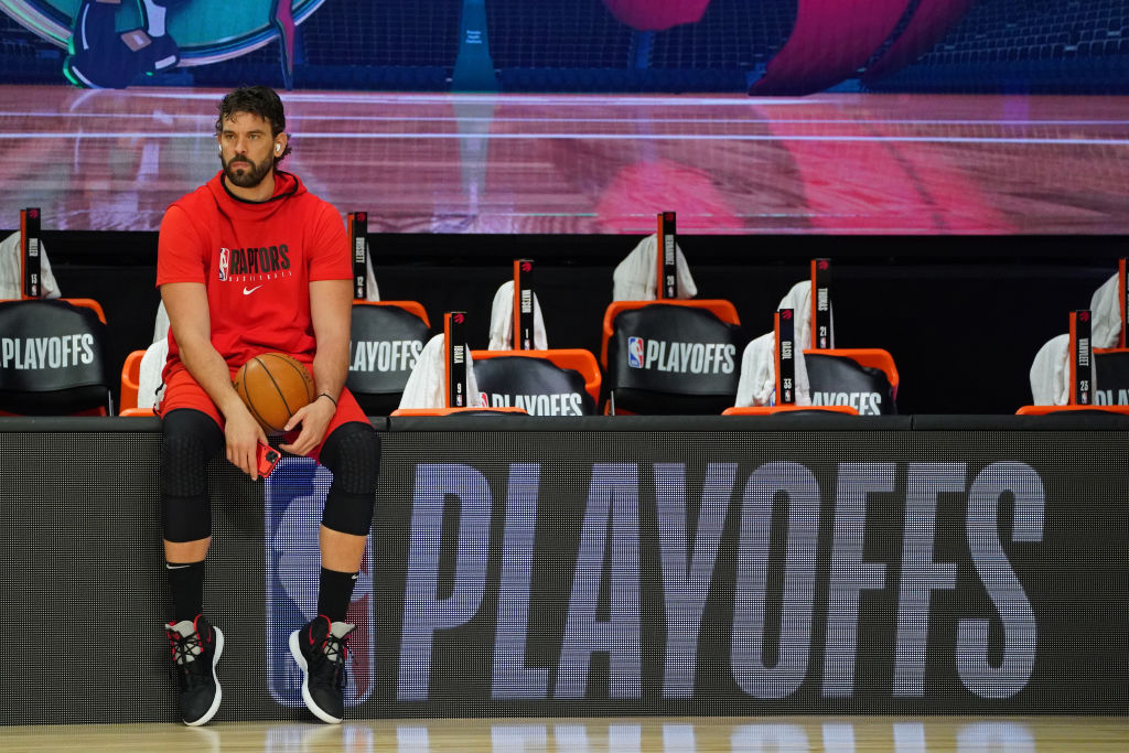 Marc Gasol of the Toronto Raptors