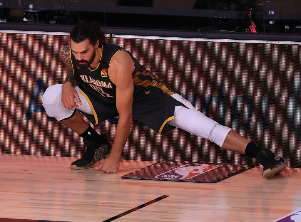 Steven Adams of the Oklahoma City Thunder