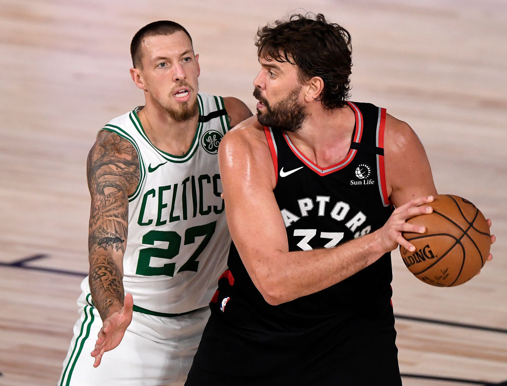 Marc Gasol of the Toronto Raptors