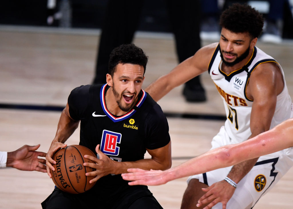 Landry Shamet of the Los Angeles Clippers