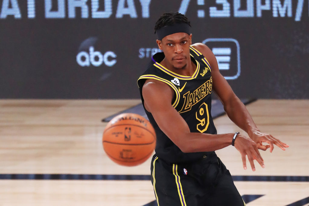 Rajon Rondo of the Atlanta Hawks