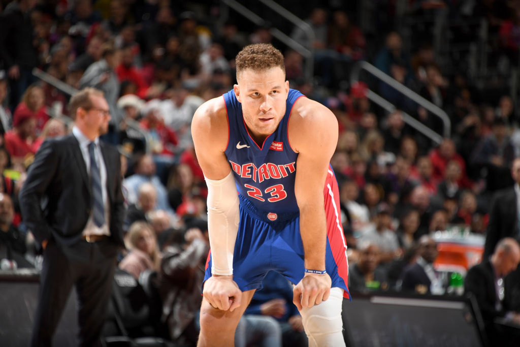 Blake Griffin of the Detroit Pistons