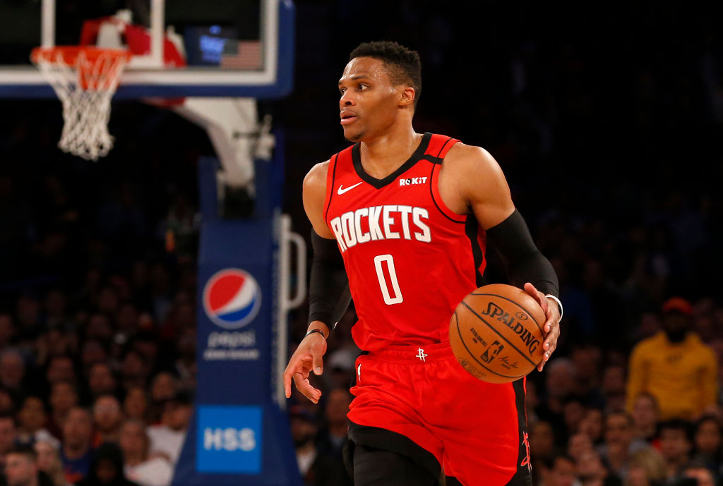 Russell Westbrook of the Houston Rockets