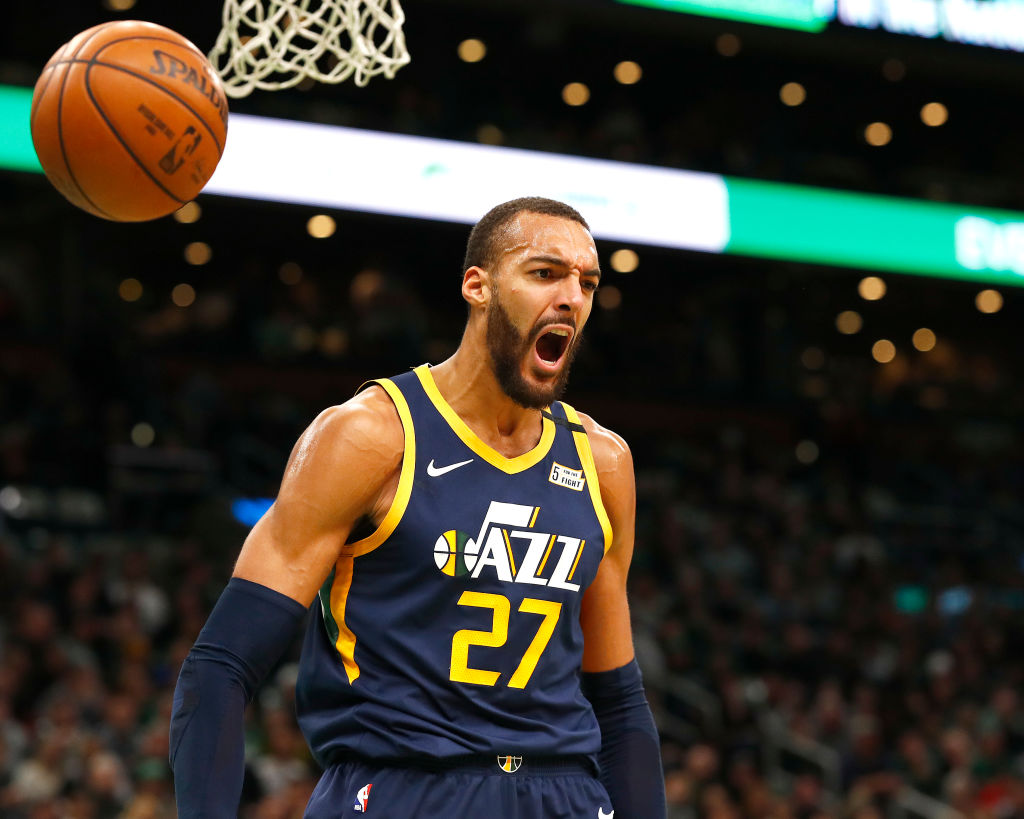 Rudy Gobert of the Utah Jazz