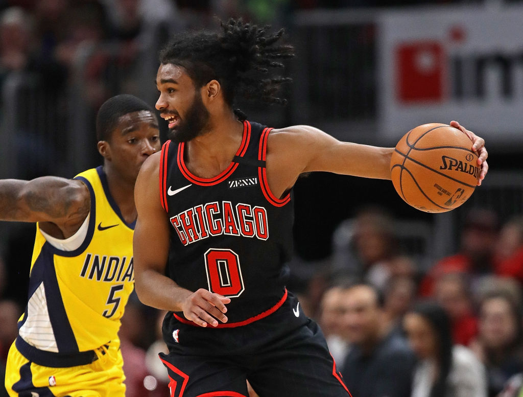 Coby White of the Chicago Bulls