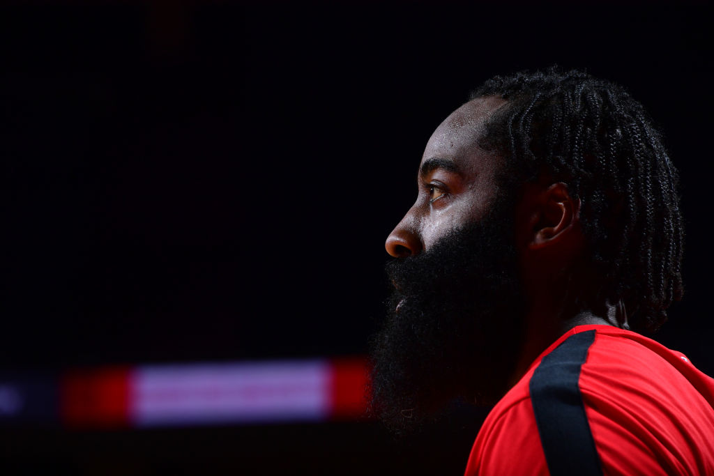 James Harden of the Houston Rockets