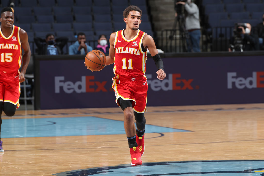 Trae Young of the Atlanta Hawks