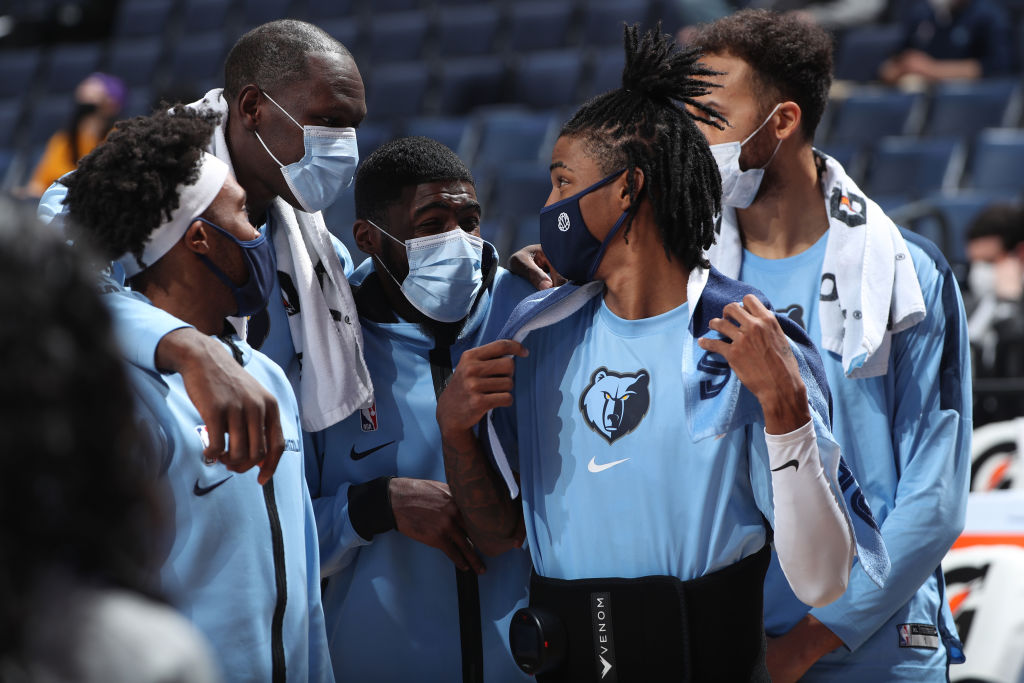Ja Morant of the Memphis Grizzlies