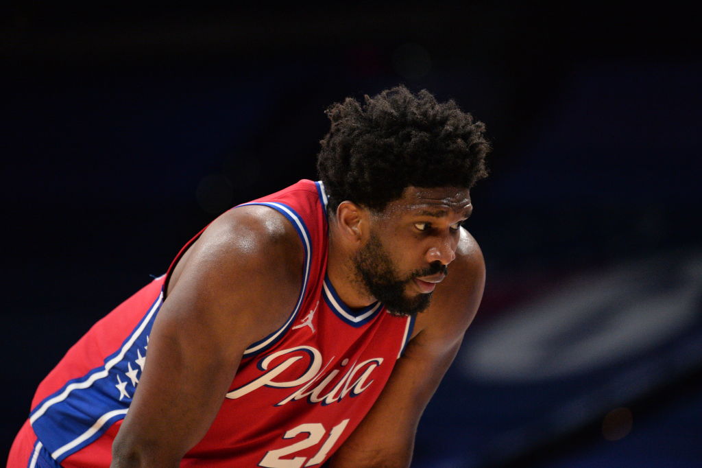 Joel Embiid of the Philadelphia 76ers