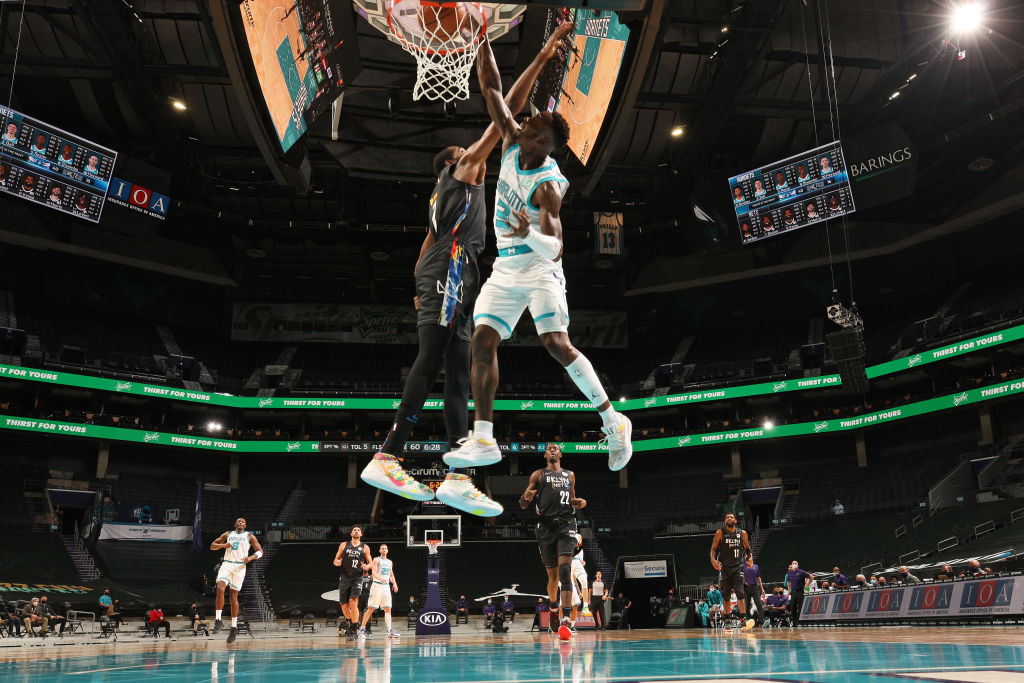 Terry Rozier of the Charlotte Hornets