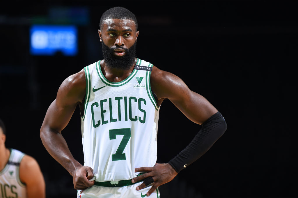 Jaylen Brown of the Boston Celtics