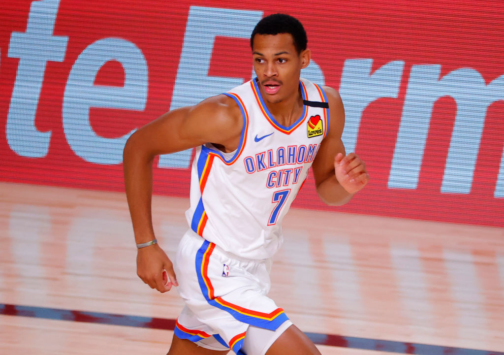 Darius Bazley of the Oklahoma City Thunder
