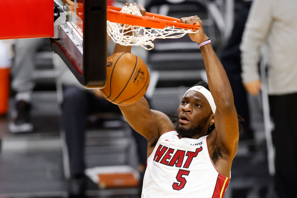 Precious Achiuwa of the Miami Heat
