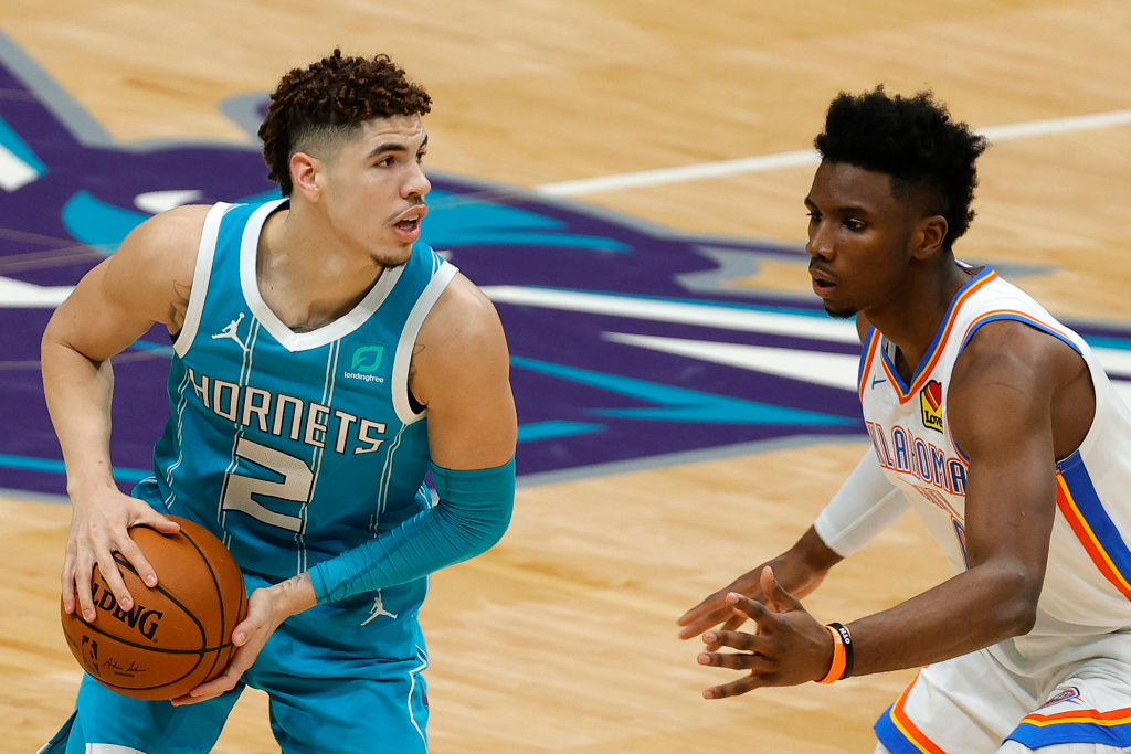 LaMelo Ball of the Charlotte Hornets