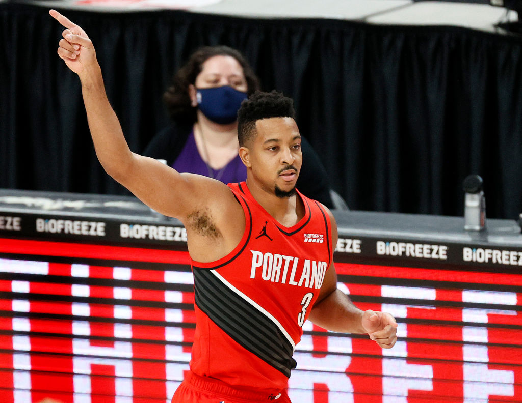 C.J. McCollum of the Portland Trail Blazers