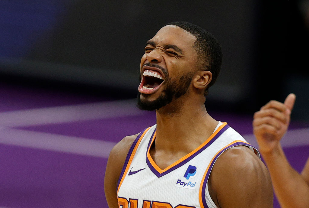 Mikal Bridges of the Phoenix Suns
