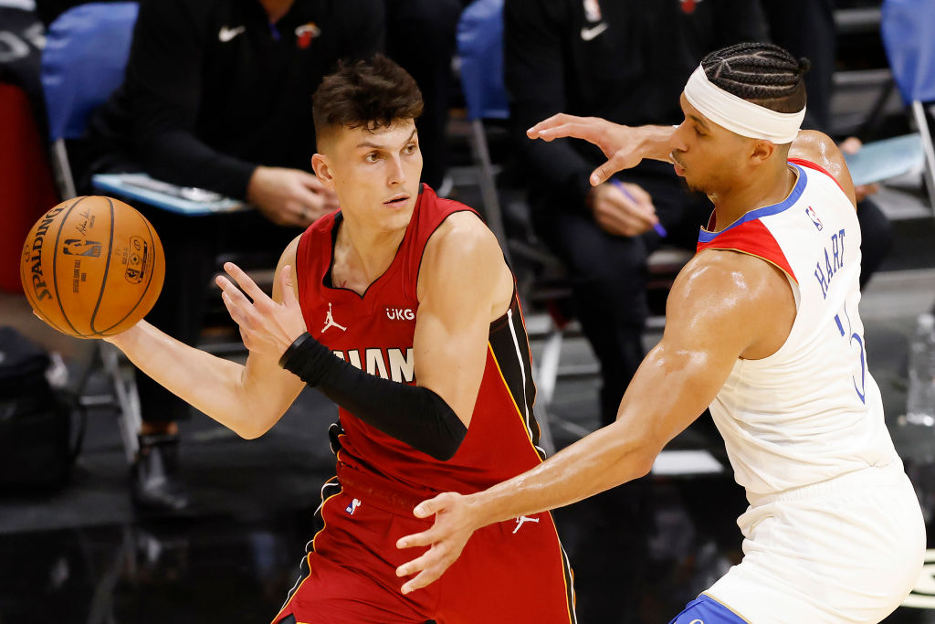 Tyler Herro of the Miami Heat