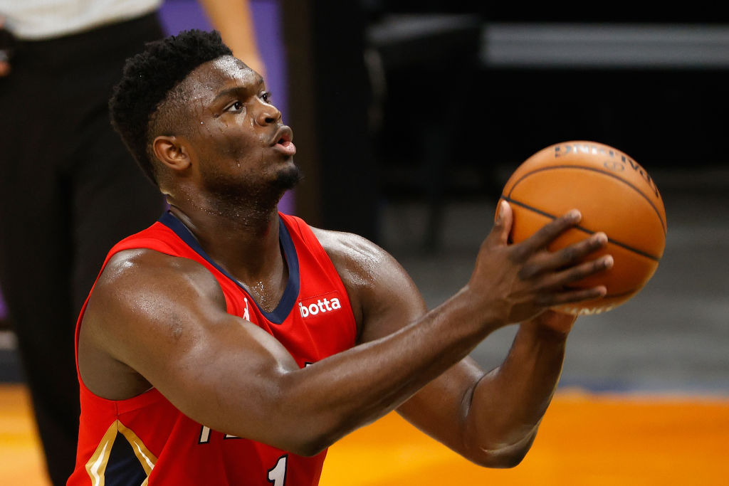 Zion Williamson of the New Orleans Pelicans