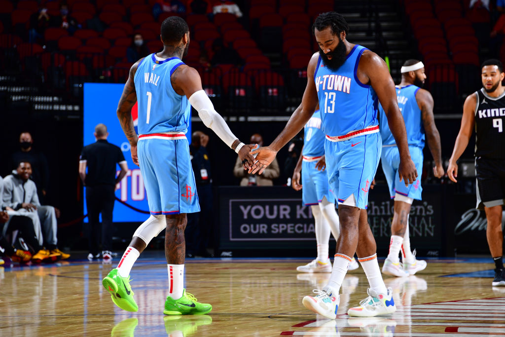 James Harden, John Wall, DeMarcus Cousins