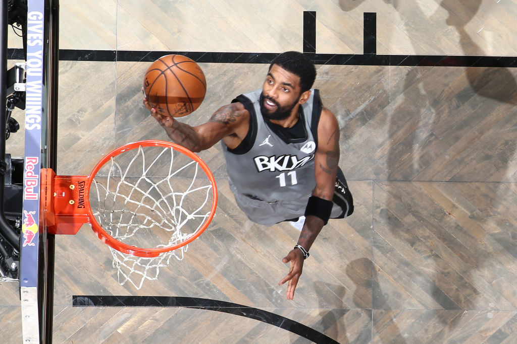 Kyrie Irving of the Brooklyn Nets