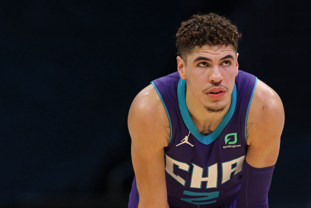 LaMelo Ball of the Charlotte Hornets
