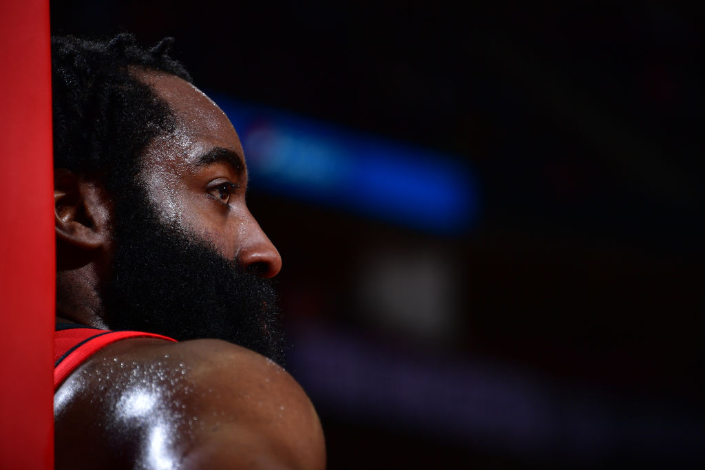 James Harden of the Houston Rockets