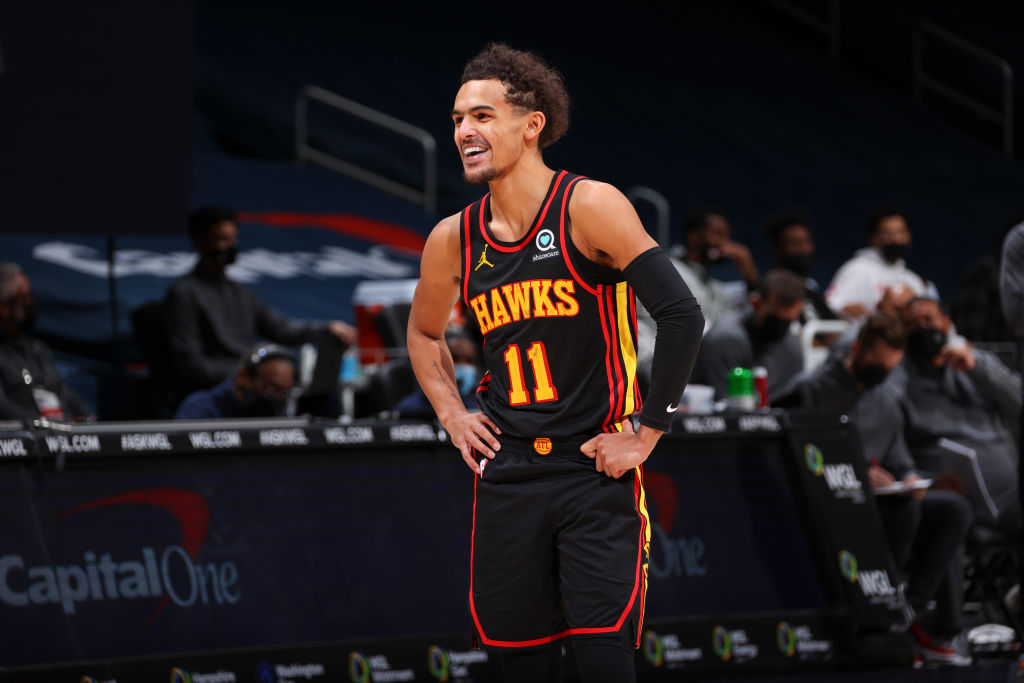 Trae Young of the Atlanta Hawks