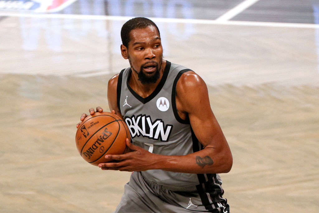 Kevin Durant of the Brooklyn Nets