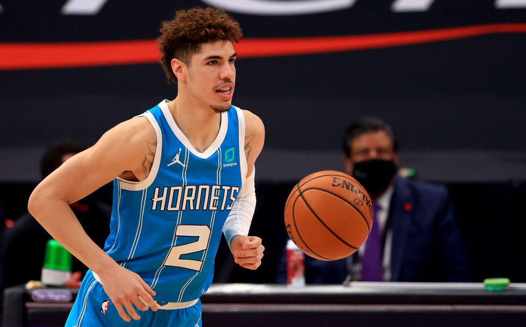 LaMelo Ball of the Charlotte Hornets