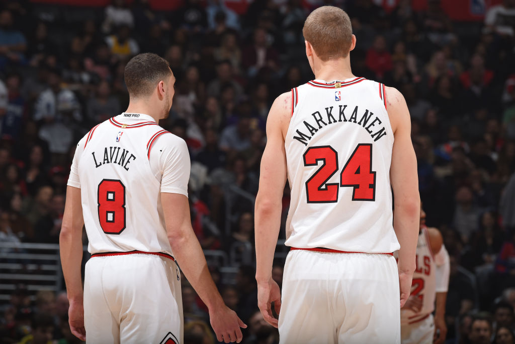 Lauri Markkanen of the Chicago Bulls