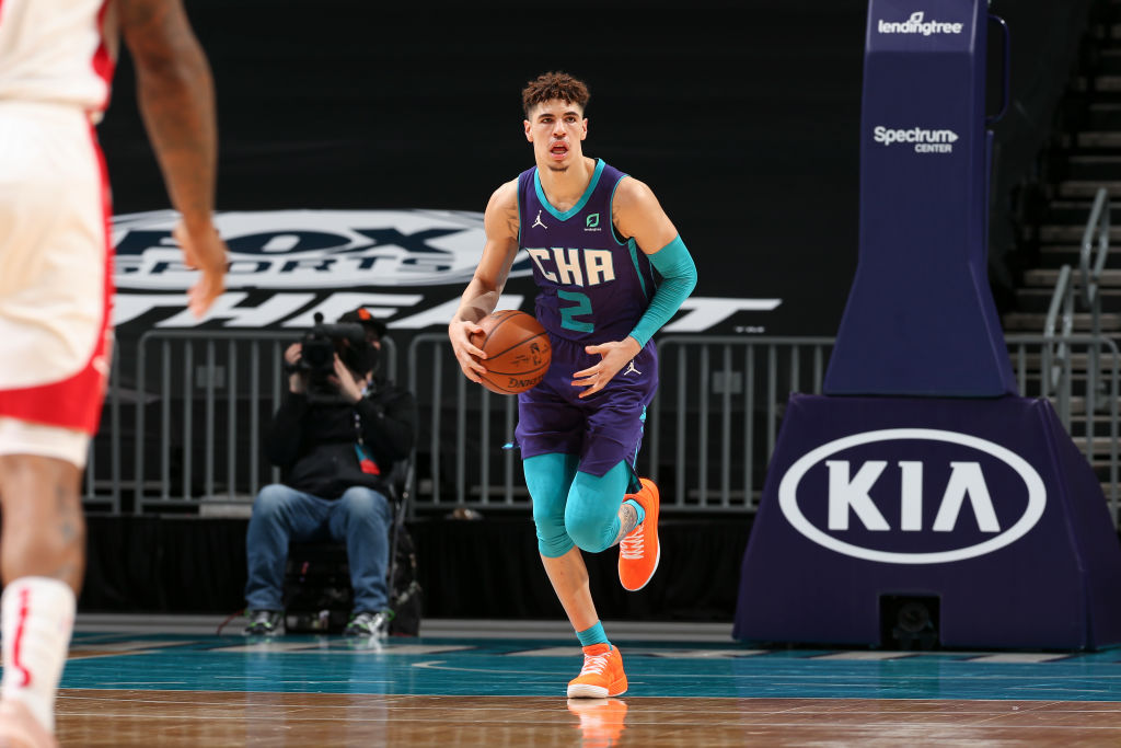 LaMelo Ball of the Charlotte Hornets